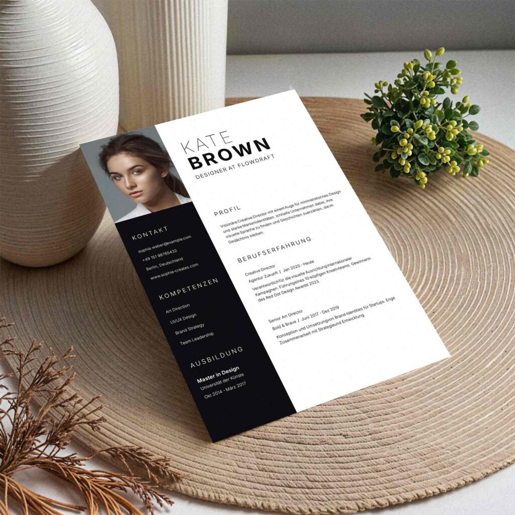 Lebenslauf Vorlage kostenlos online erstellen als PDF